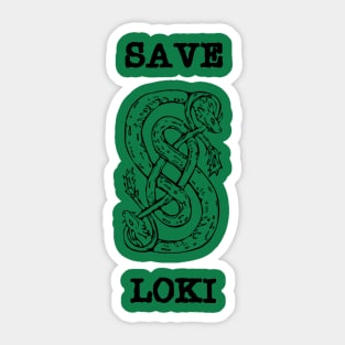 Save Loki Sticker